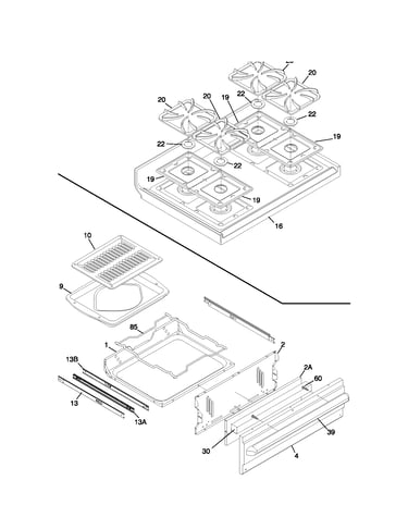 Top/drawer