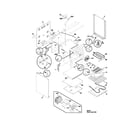 Frigidaire FEF367CGSE body diagram