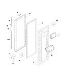 Refrigerator door