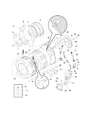 Wshr tub,motor