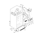 Frigidaire FRT18C5AQ0 cabinet diagram