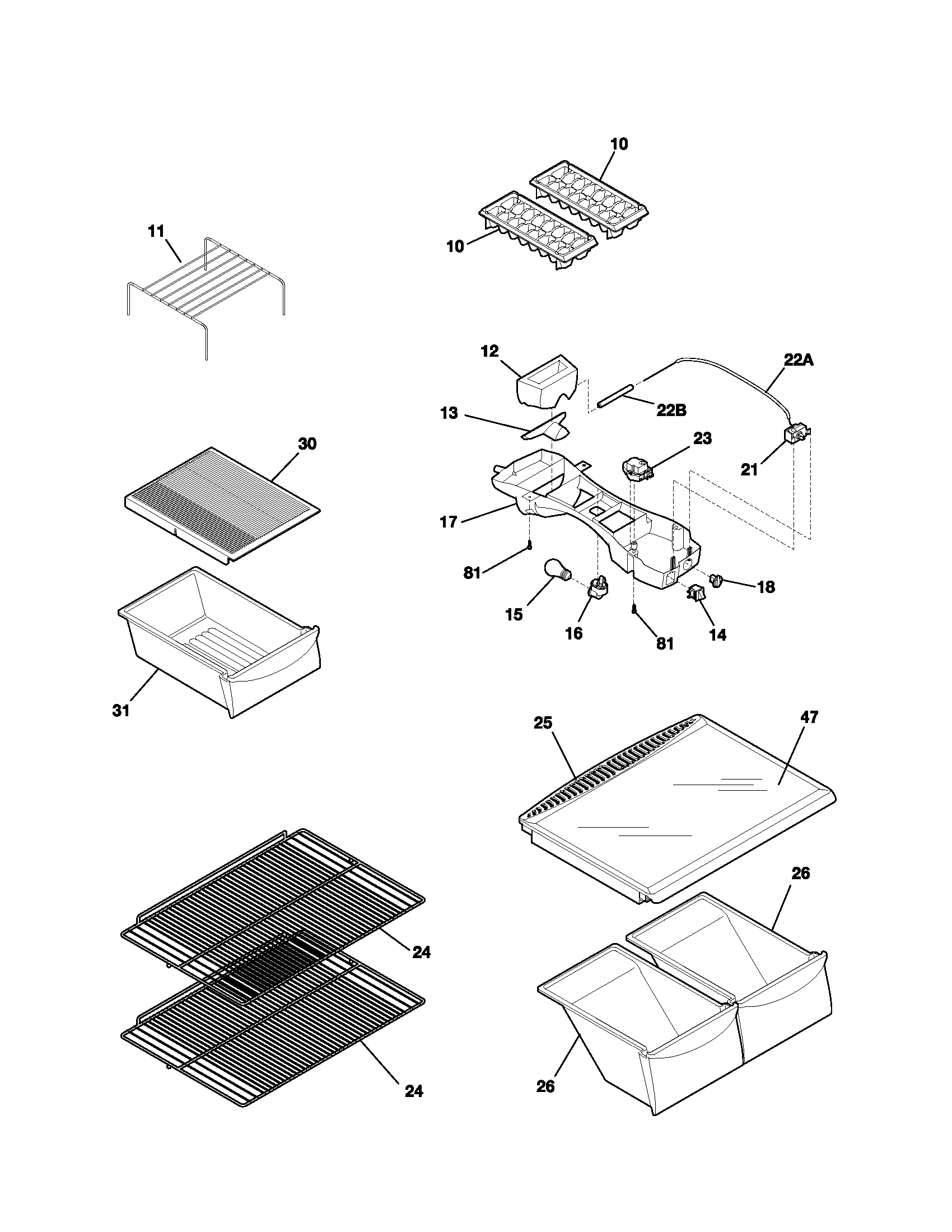 Shelves