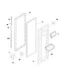 Refrigerator door