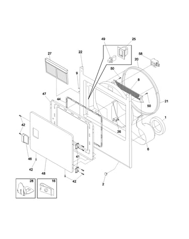 Frnt pnl,door