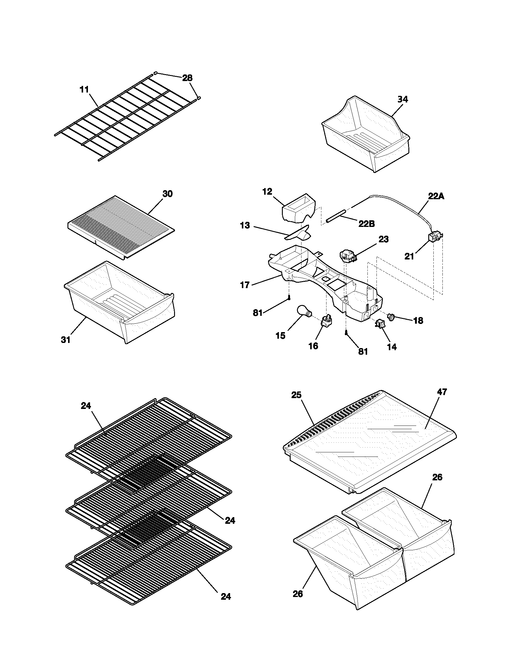 Shelves