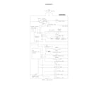 Frigidaire GLRS234ZAW0 wiring schematic diagram