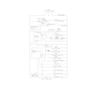 Frigidaire GLRS264ZAB0 wiring schematic diagram