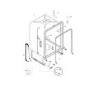 Frigidaire F71C24RJB1 tub diagram