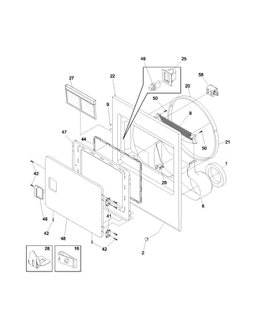 Frnt pnl,door