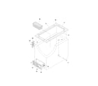 Frigidaire FFC07C2AW0 cabinet diagram
