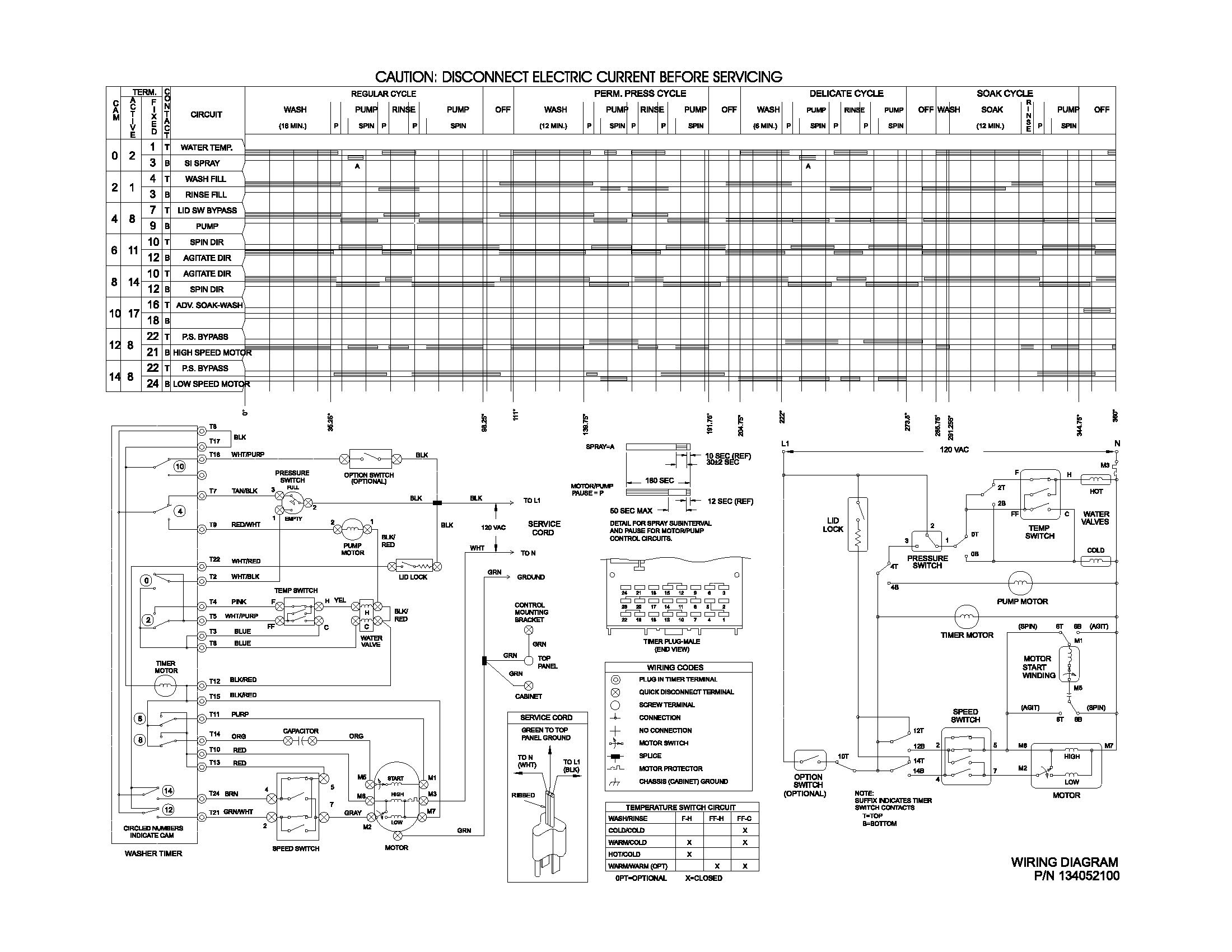 134052100 wiring diagram