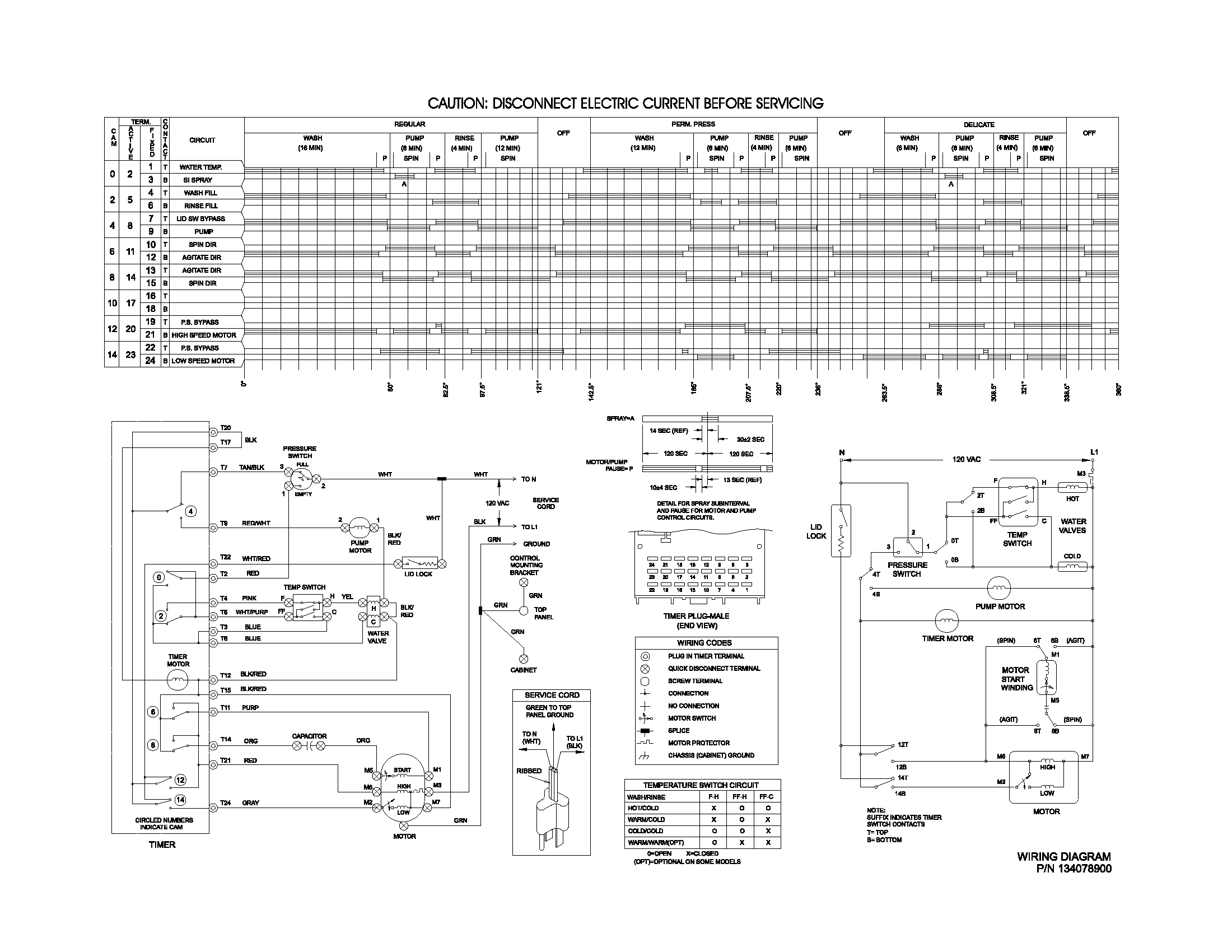 134078900 WIRING DIAGRAM