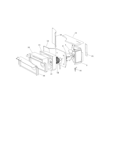 Air handling parts