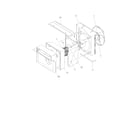 Frigidaire FAS153K1A1 air handling parts diagram