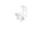 Frigidaire FAS153K1A1 window mounting parts diagram