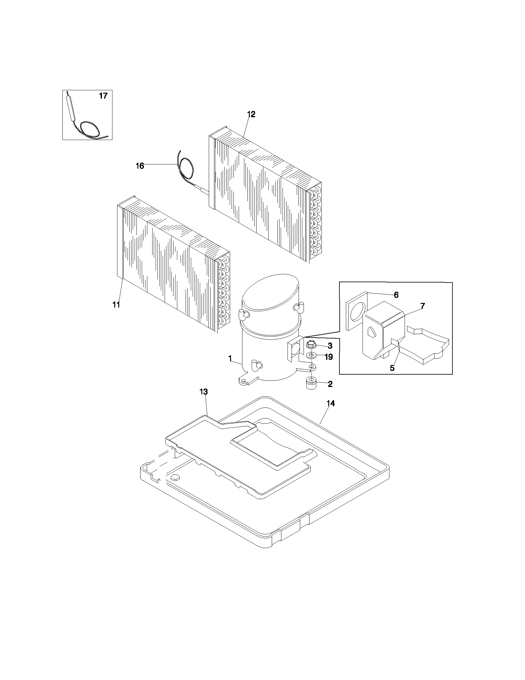 Compressor parts