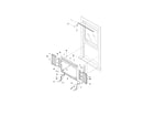 Frigidaire FAS185J2A3 window mounting parts diagram