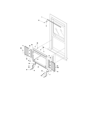 Window mounting parts