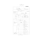 White-Westinghouse WRS23W0AW1 wiring schematic diagram