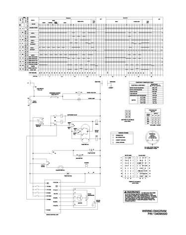 134095500 wiring diagram