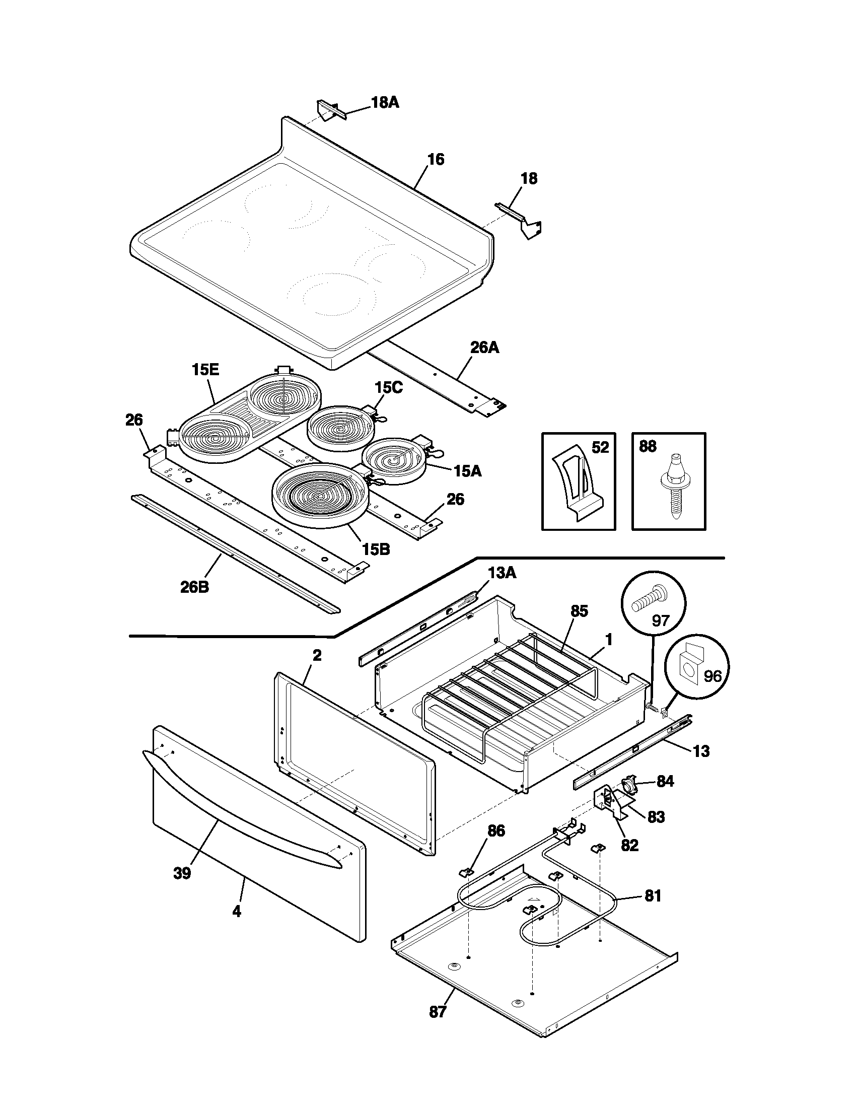 Top/drawer