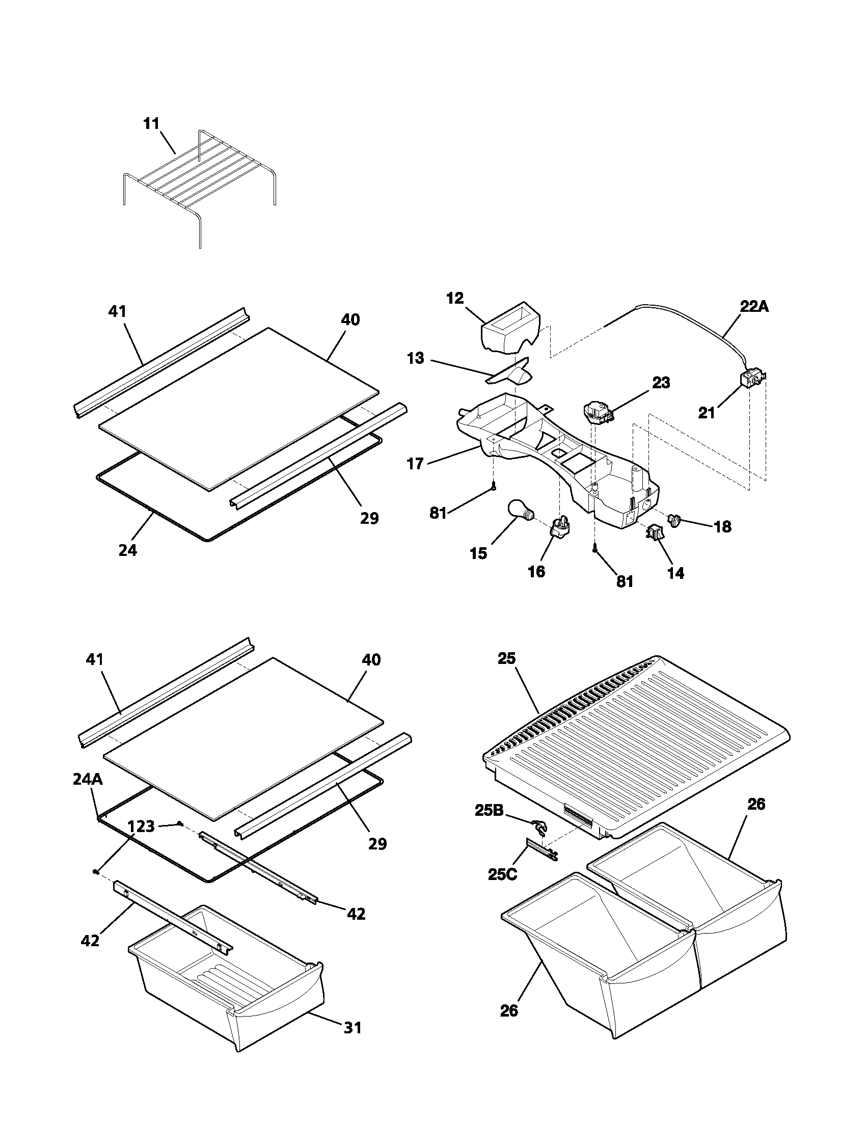 Shelves