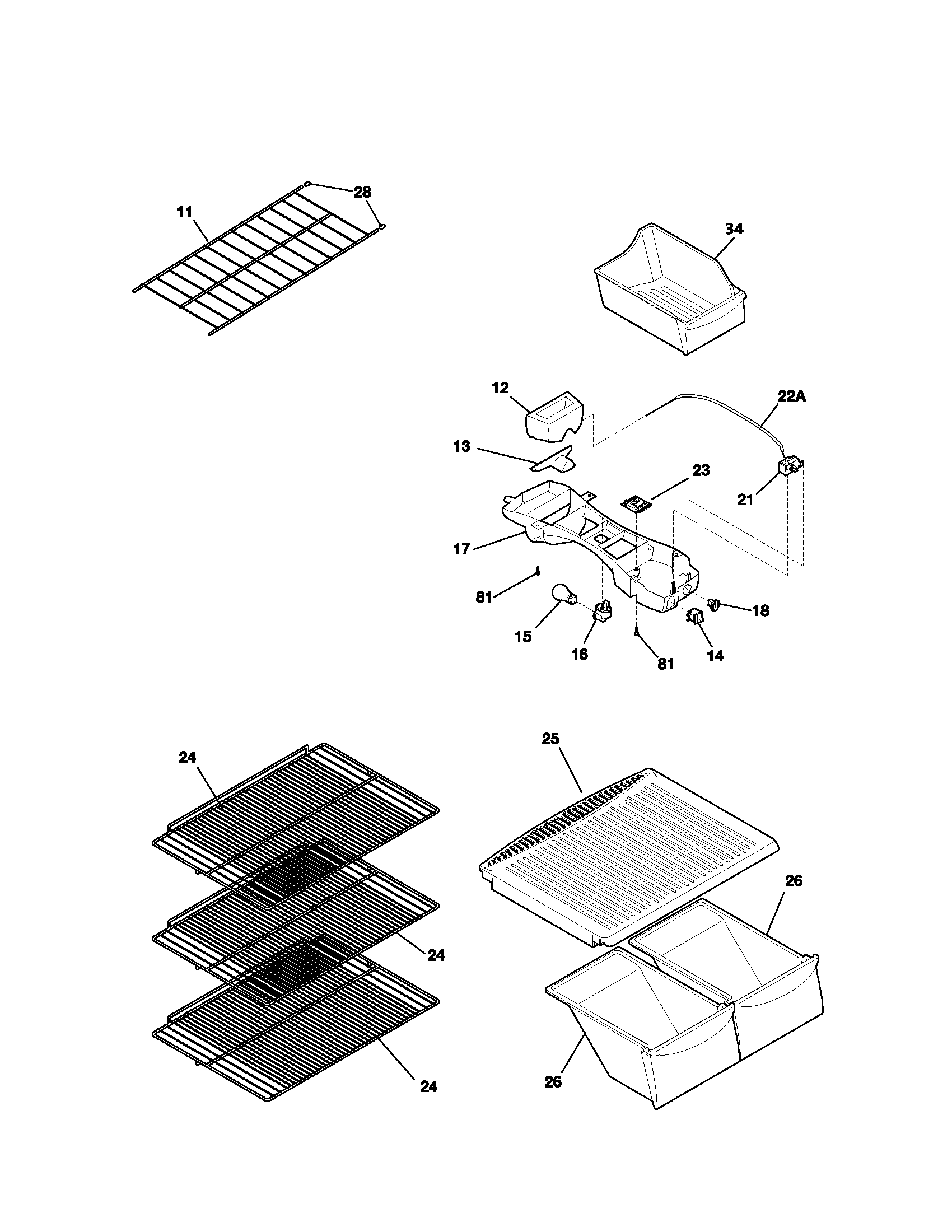 Shelves