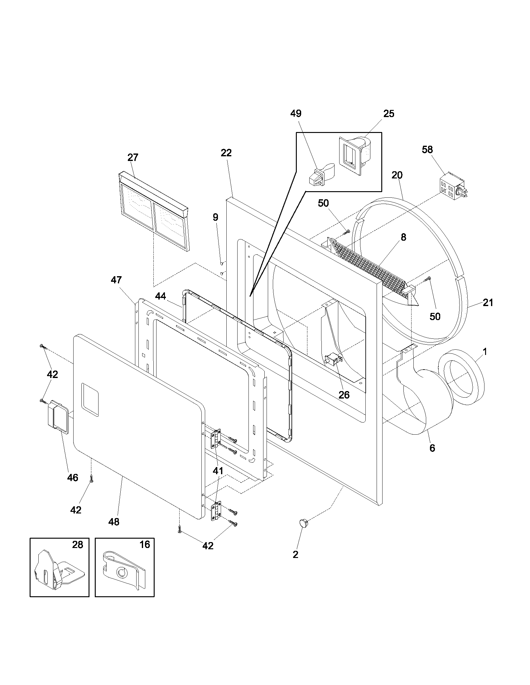Frnt pnl,door