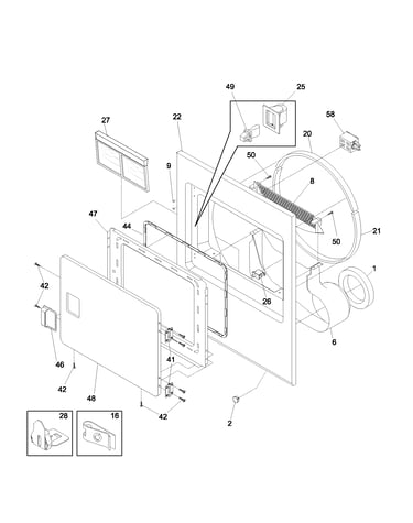 Frnt pnl,door