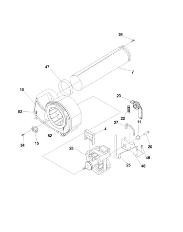 Motor,blower