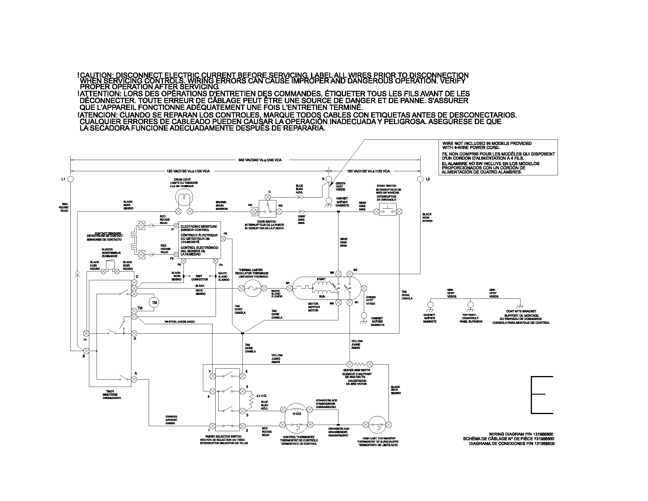 131966800 wiring diagram