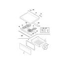 Kenmore 79095415101 top/drawer diagram