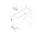 Frigidaire FFC15C2AW0 cabinet diagram