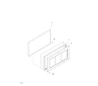 Universal/Multiflex (Frigidaire) MFC13M0BW5 door diagram