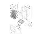 Universal/Multiflex (Frigidaire) MFU20F3GW10 cabinet diagram