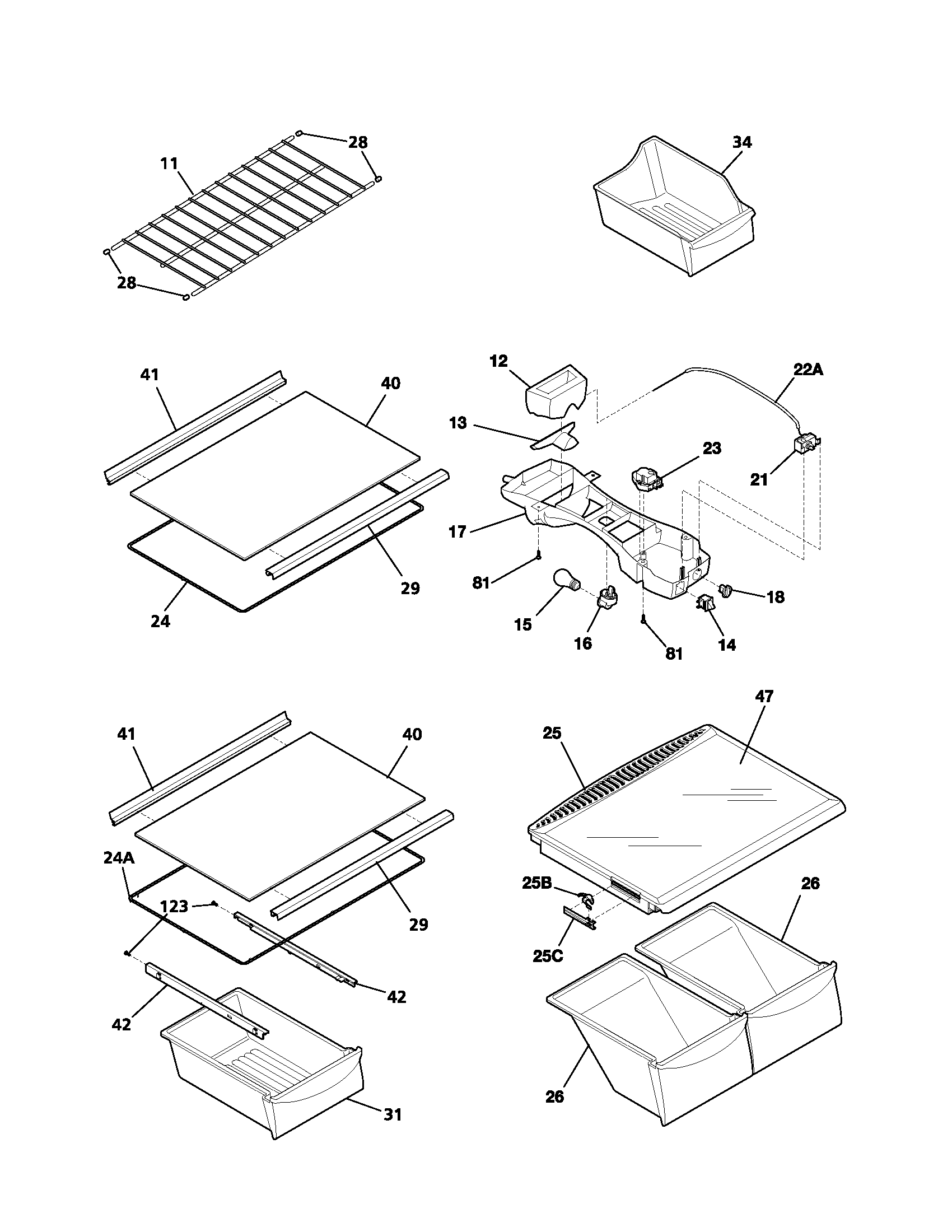 Shelves