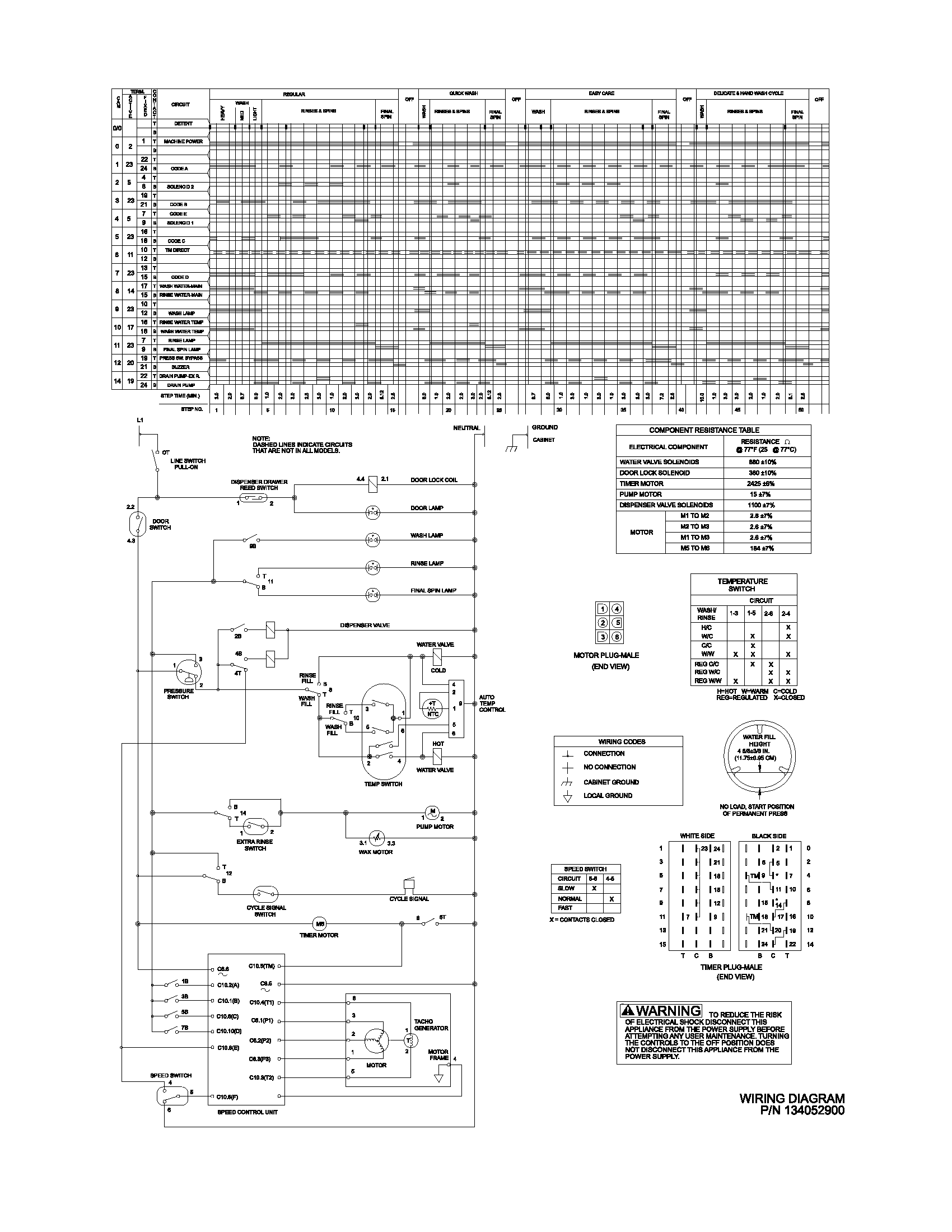 134052900 WIRING DIAGRAM