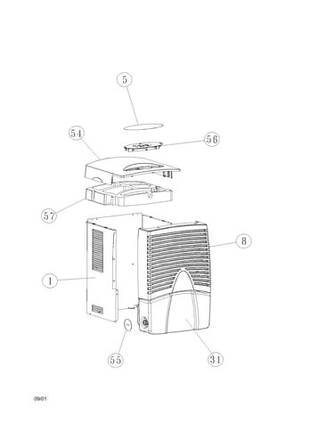 Cabinet front and wrapper