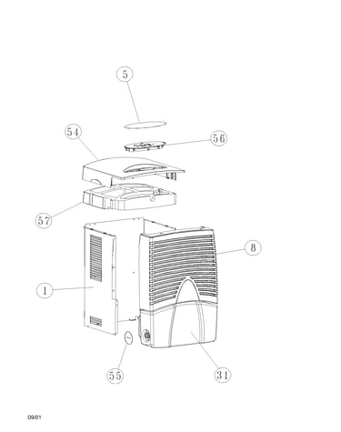 Cabinet front and wrapper