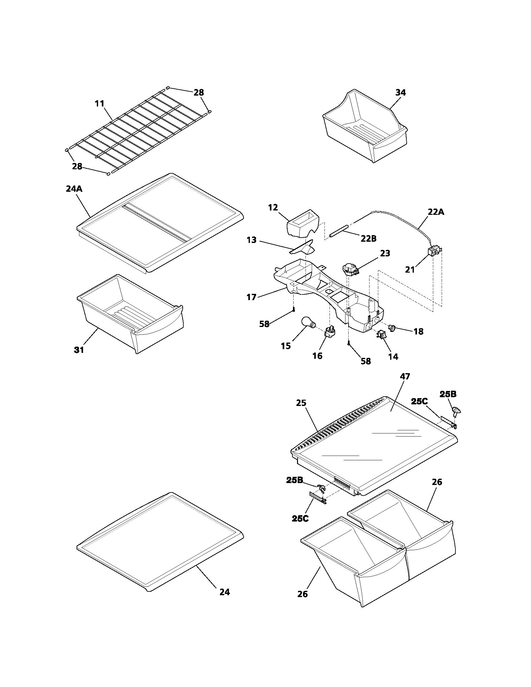 Shelves