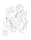 Wshr tub,motor