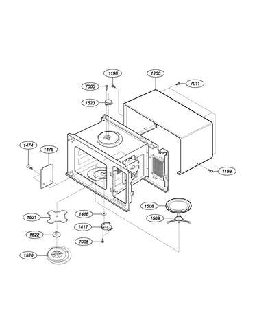Oven cavity