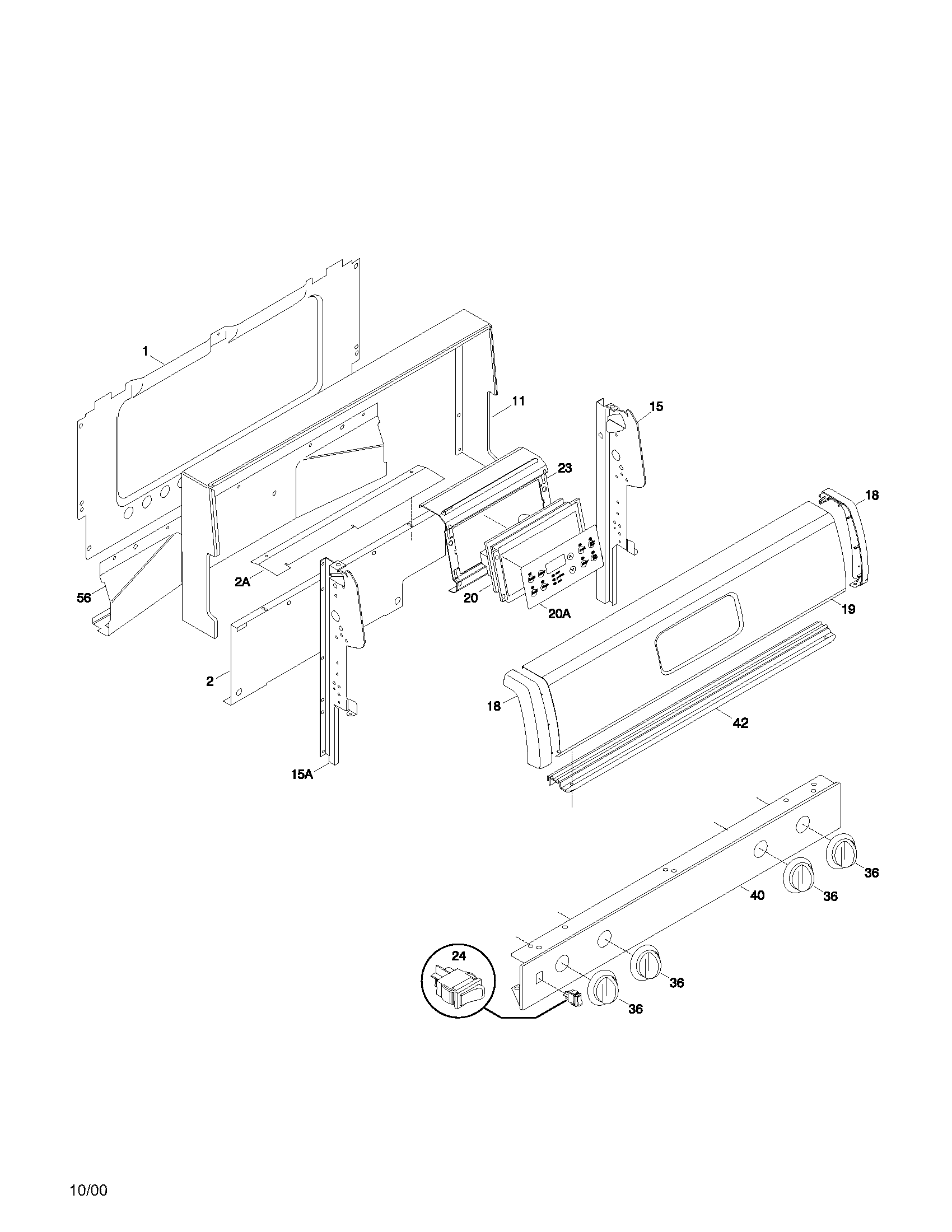 Page - 15 Official Tappan TGF375CHSF gas range parts | Sears PartsDirect