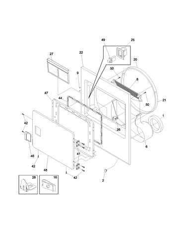 Frnt pnl,door