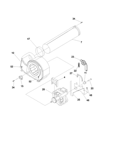 Motor,blower