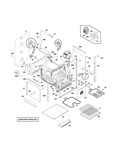 Lower oven