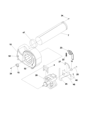 Motor,blower
