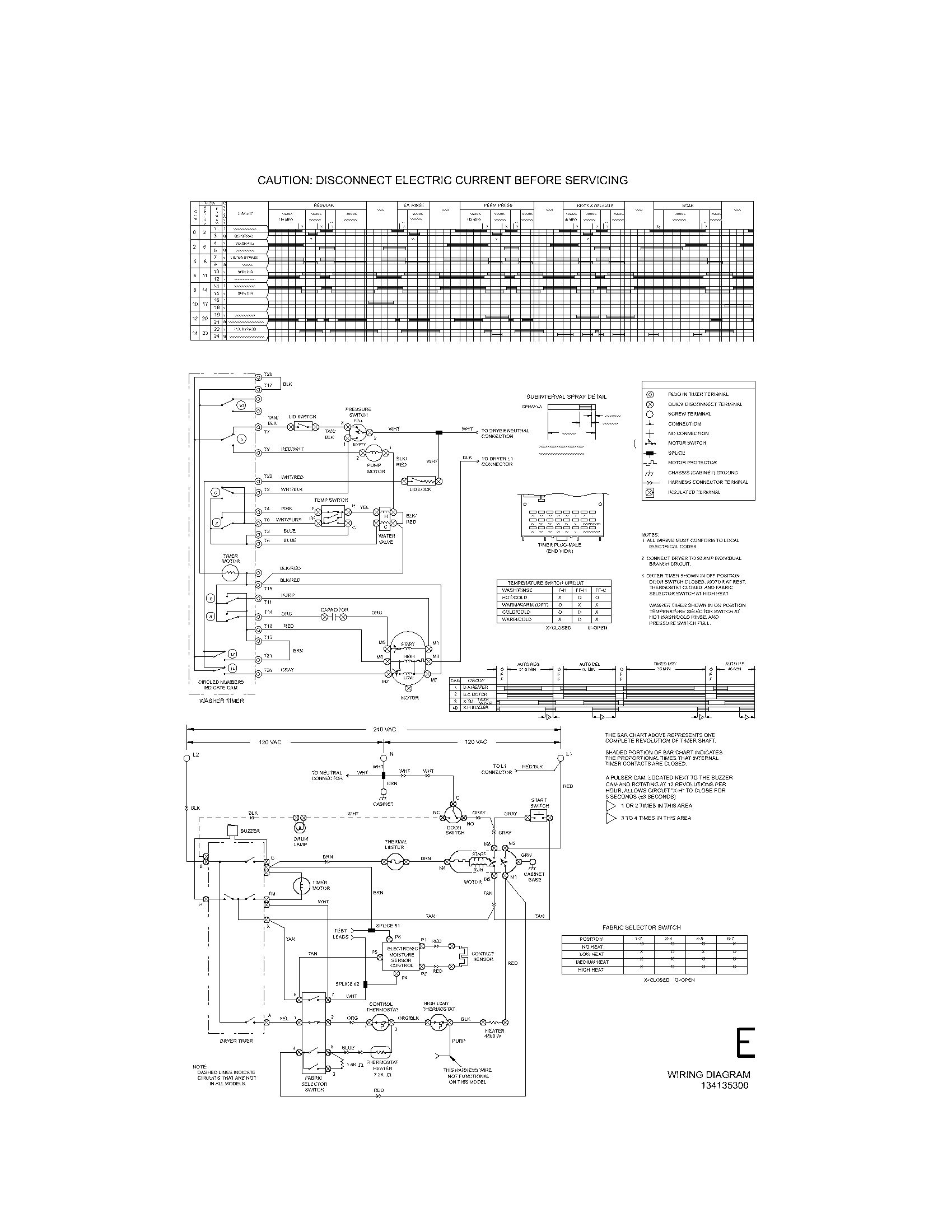 134135300 WIRING DIAGRAM