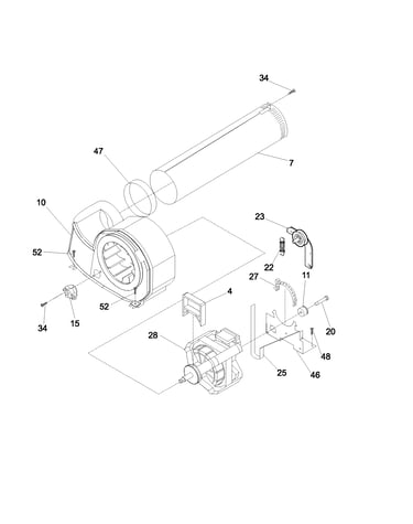 Motor,blower