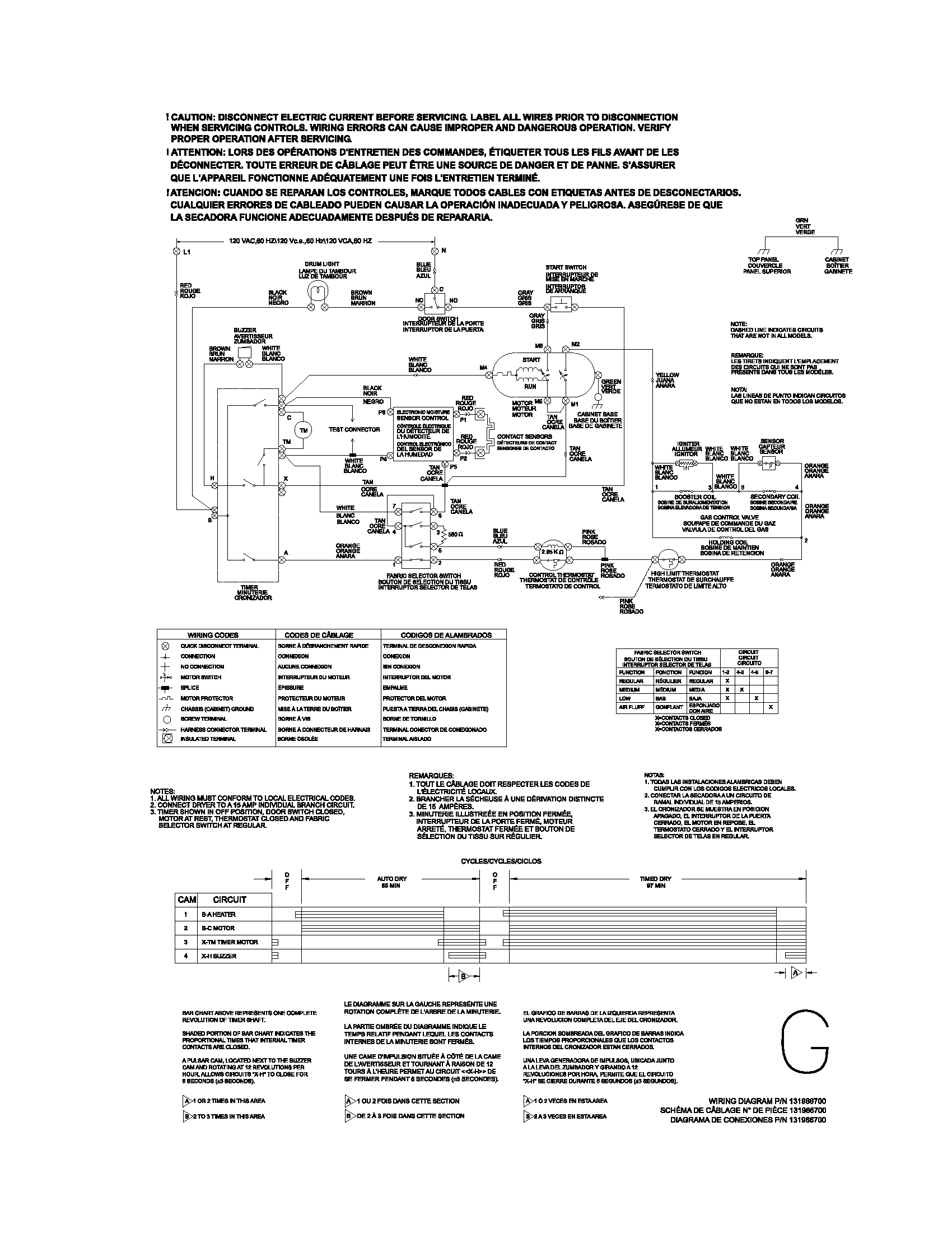 131966700 WIRING DIAGRAM